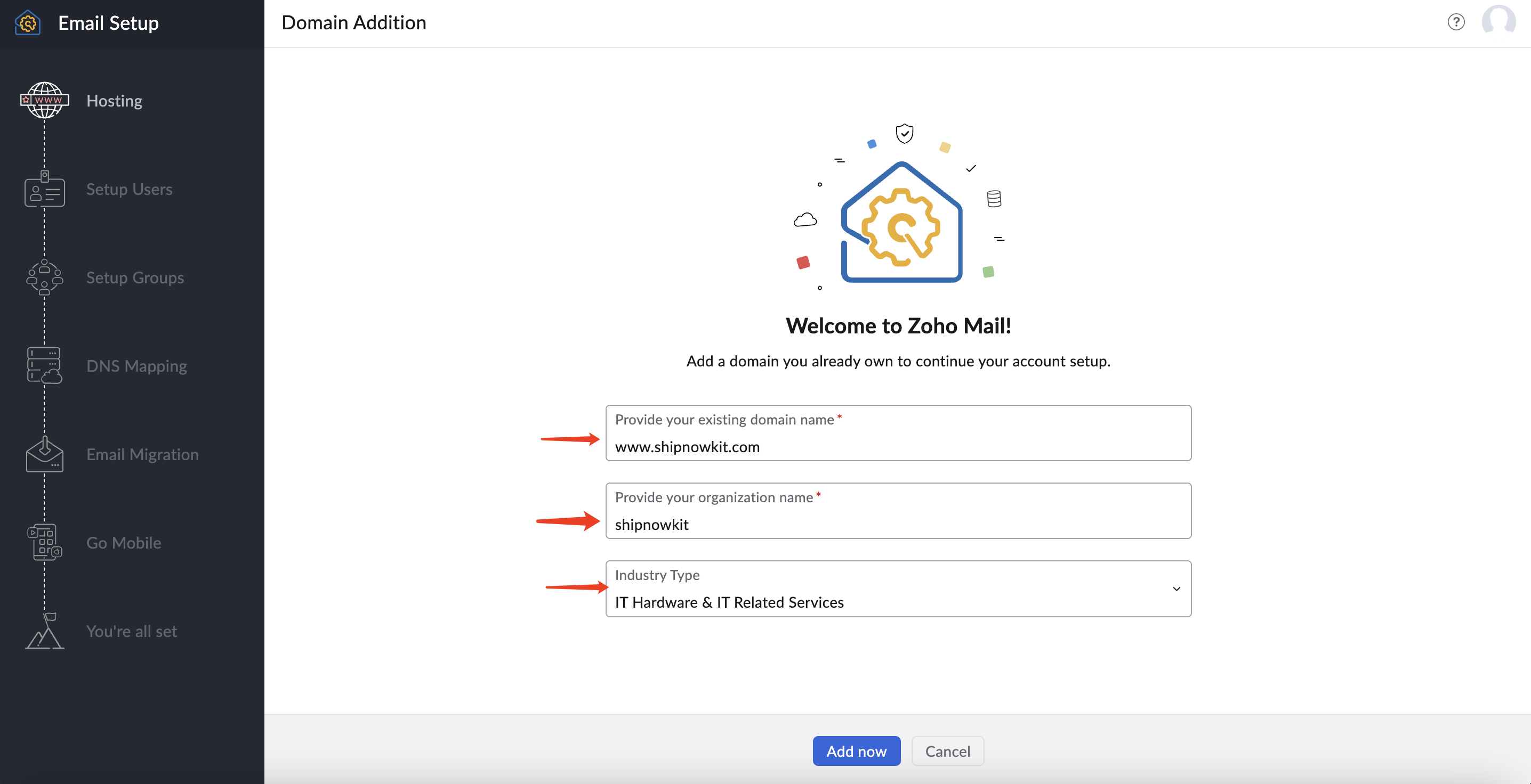 Domain Information