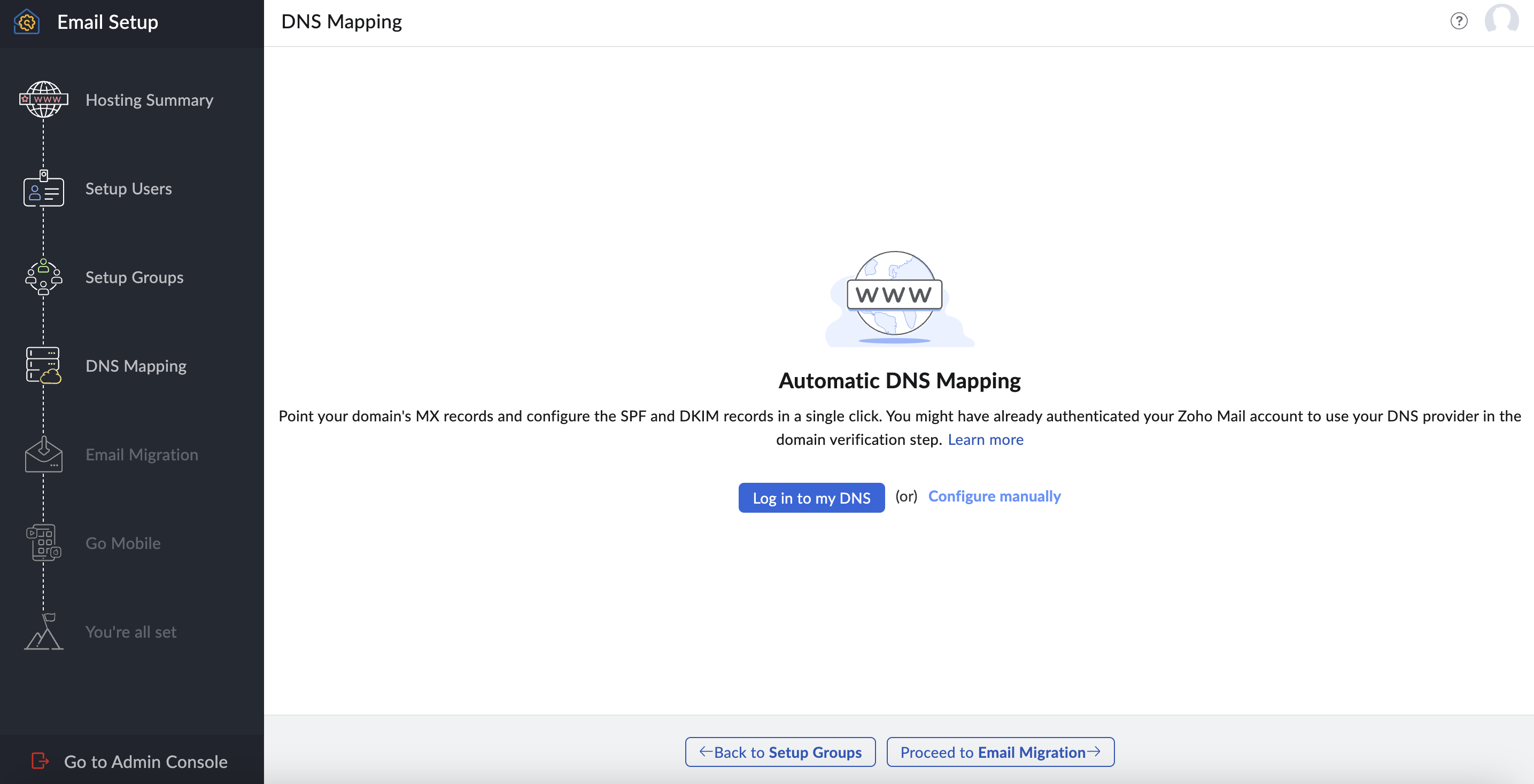 DNS Mapping